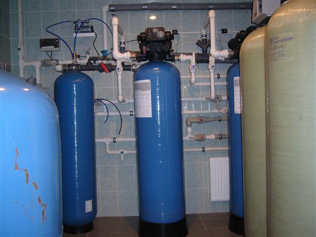 Система водоочистки для скважины на воду.